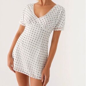 PepperMayo Polkadot Mini Dress